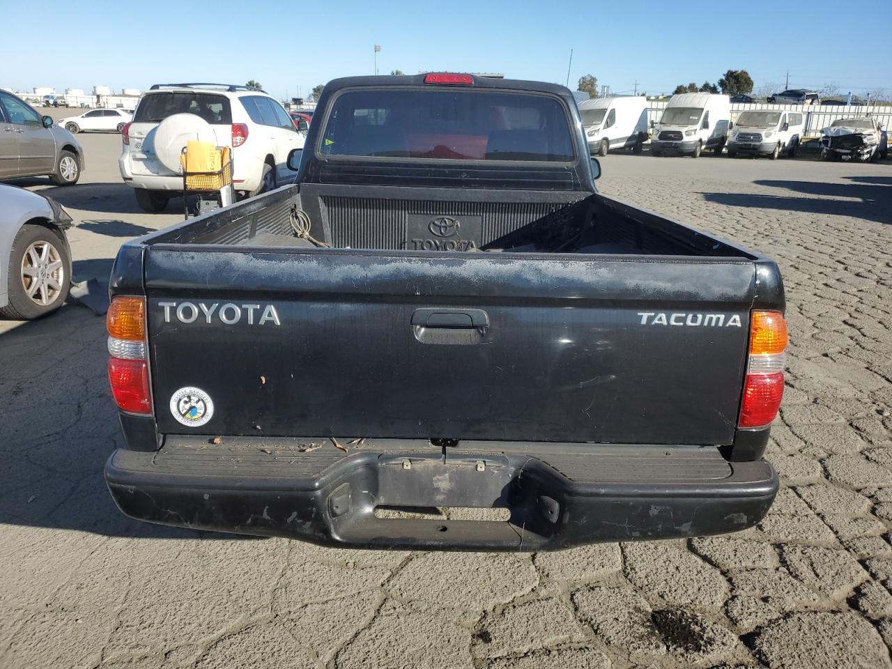 2004 Toyota Tacoma VIN 5TENL42NX4Z428693 Copart auction photo, front end damage thumbnail 6