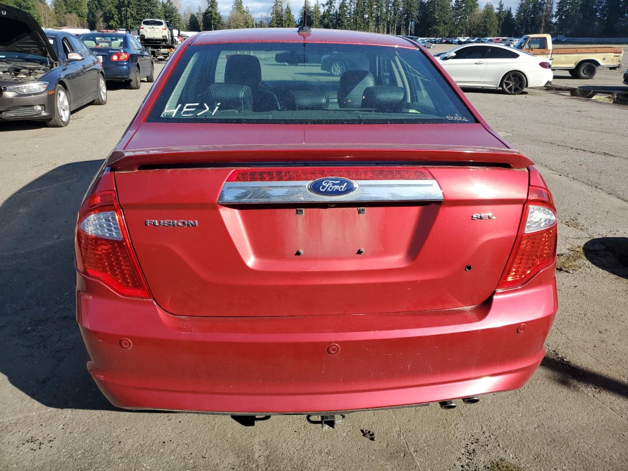 2010 Ford Fusion VIN 3FAHP0JA4AR374169 Copart auction photo, side damage thumbnail 6