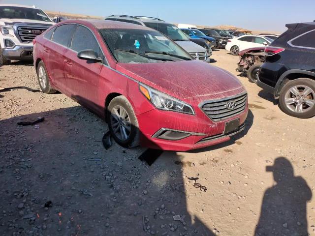 2015 Hyundai Sonata VIN 5NPE24AF3FH068377 Copart auction photo, side / front end damage thumbnail 10