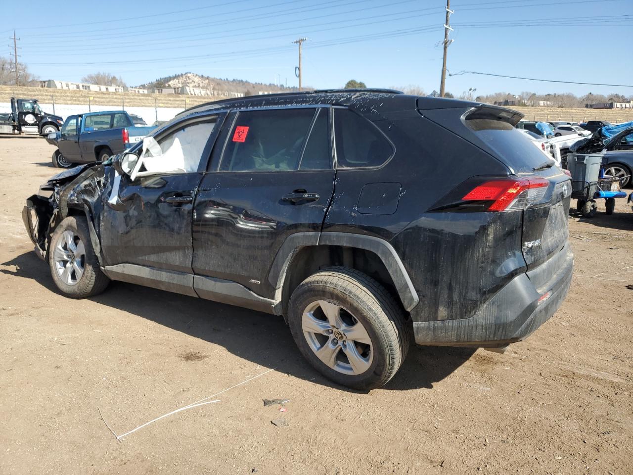 2021 Toyota RAV 4 VIN 2T3LWRFVXMW115743 Copart auction photo, all over damage thumbnail 2