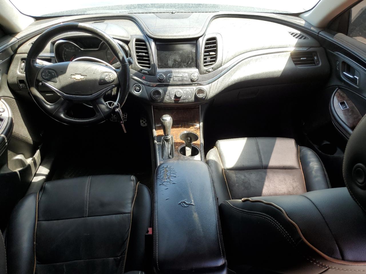 2015 Chevrolet Impala VIN 2G1125S38F9173761 Copart auction photo, front end damage thumbnail 8