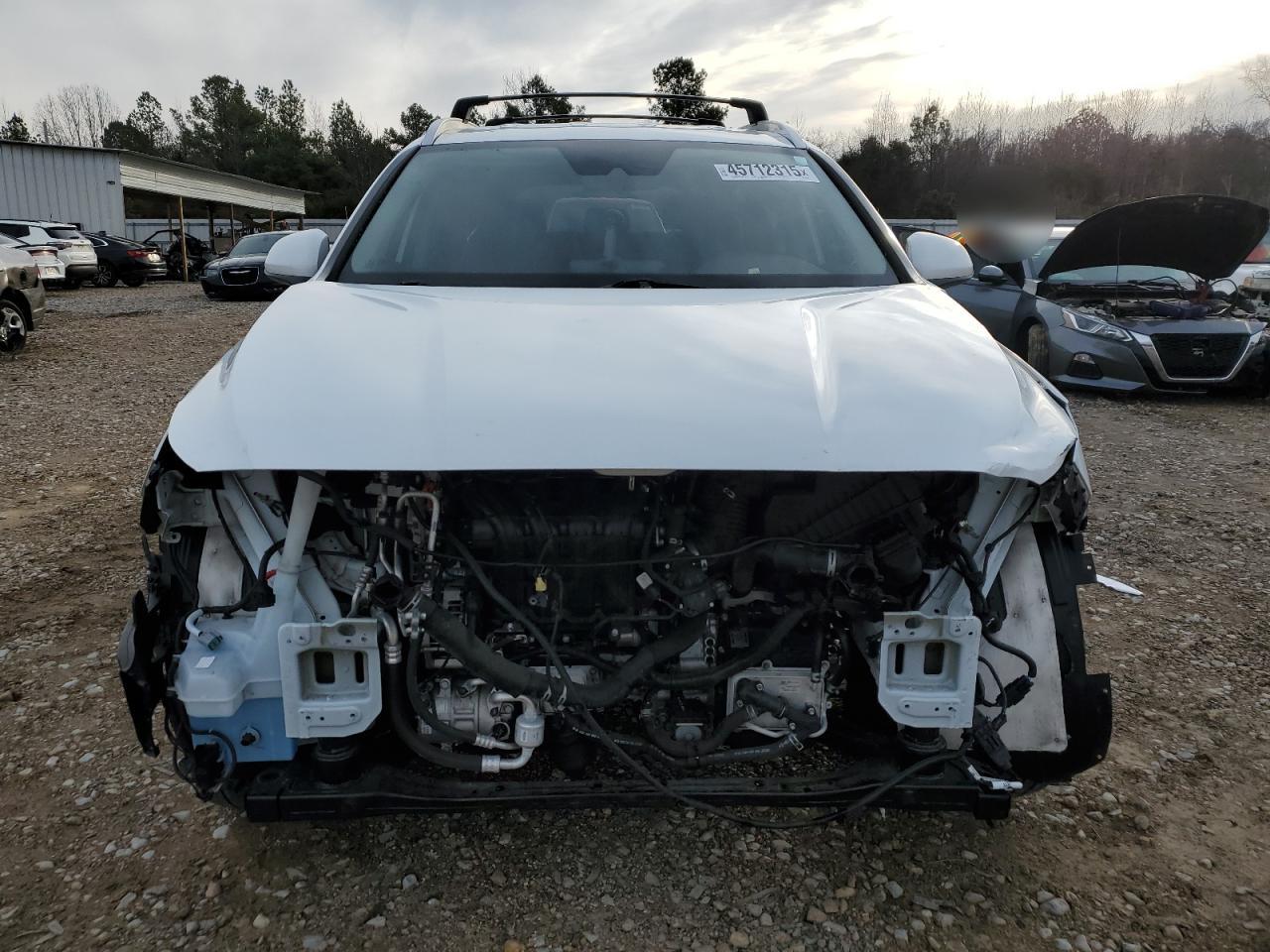 2022 Hyundai Santa Fe VIN 5NMS24AJ8NH479437 Copart auction photo, front end damage thumbnail 5