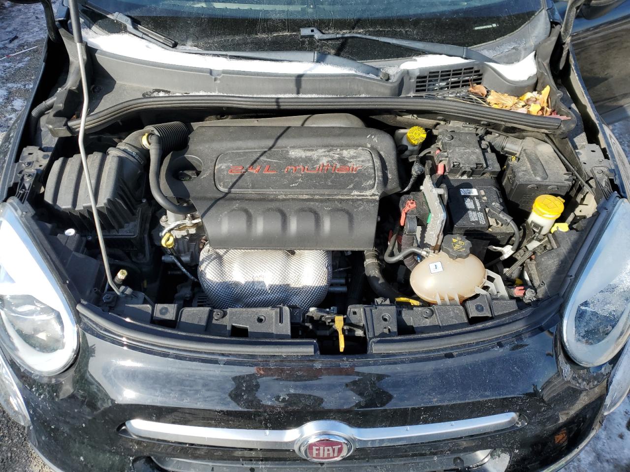 2017 Fiat 500 VIN ZFBCFXCB1HP576638 Copart auction photo, rear end / side damage thumbnail 11