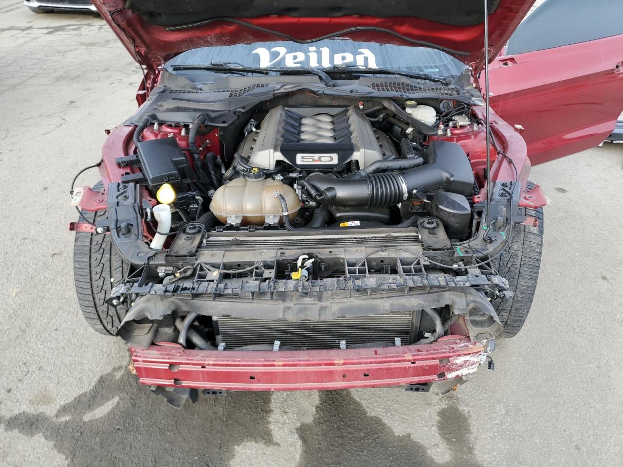 2017 Ford Mustang VIN 1FA6P8CF6H5255499 Copart auction photo, front end damage thumbnail 11