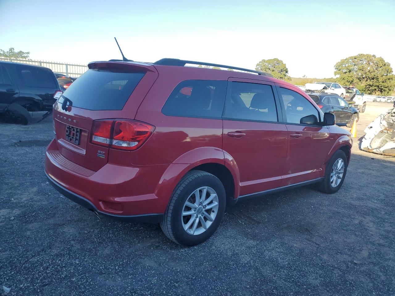 2014 Dodge Journey VIN 3C4PDCBG4ET161041 Copart auction photo, front end damage thumbnail 3