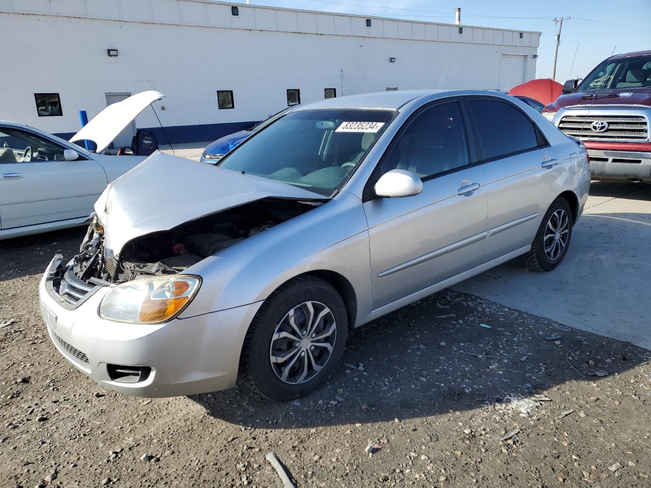 2009 KIA Spectra VIN KNAFE221X95661478