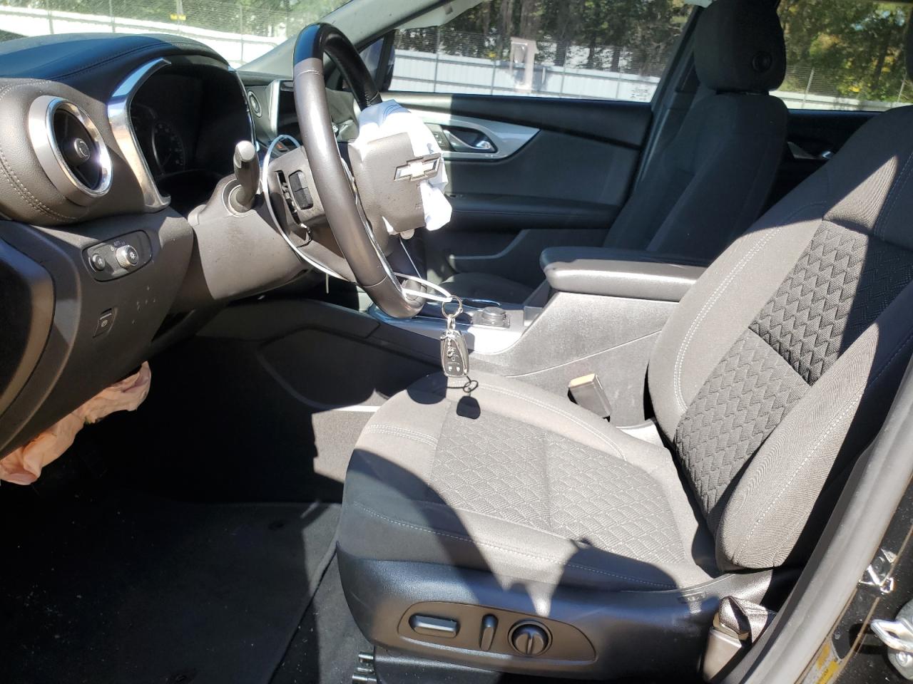 2019 Chevrolet Blazer VIN 3GNKBCRS5KS636327 Copart auction photo, front end / side damage thumbnail 7