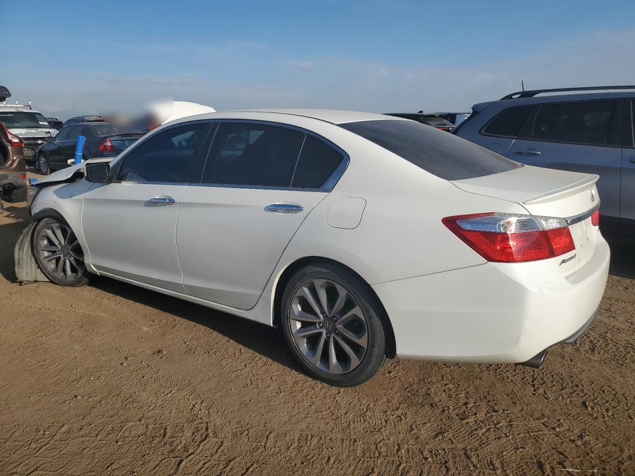 2014 Honda Accord VIN 1HGCR2F52EA070555 Copart auction photo, front end damage thumbnail 2