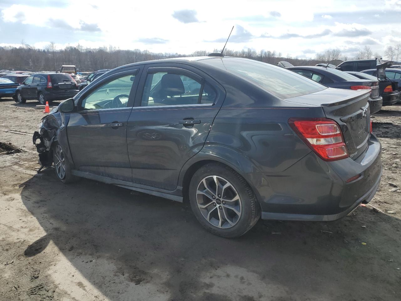2018 Chevrolet Sonic VIN 1G1JD5SGXJ4129222 Copart auction photo, all over damage thumbnail 2