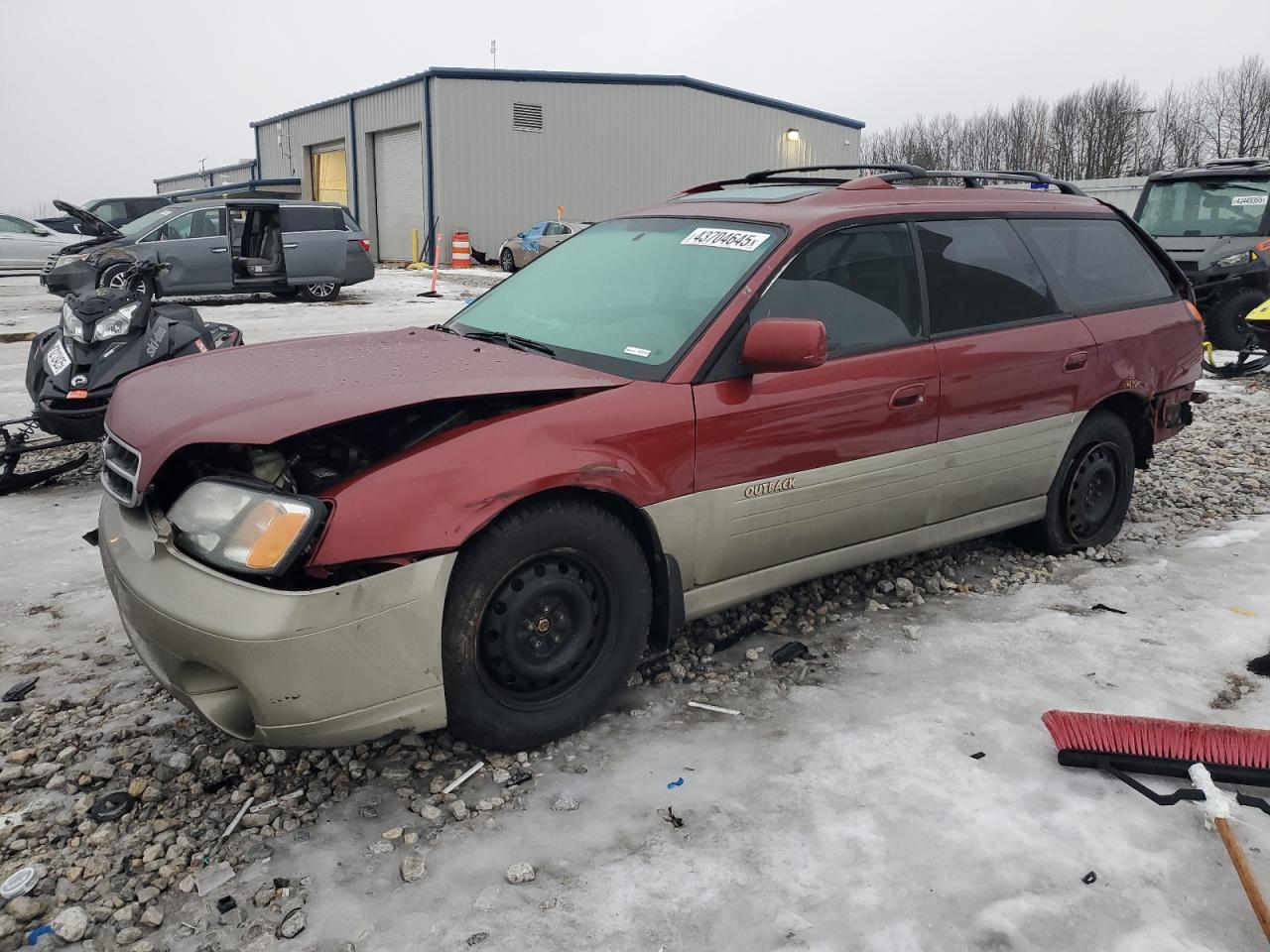 2002 Subaru Legacy VIN 4S3BH686227643070