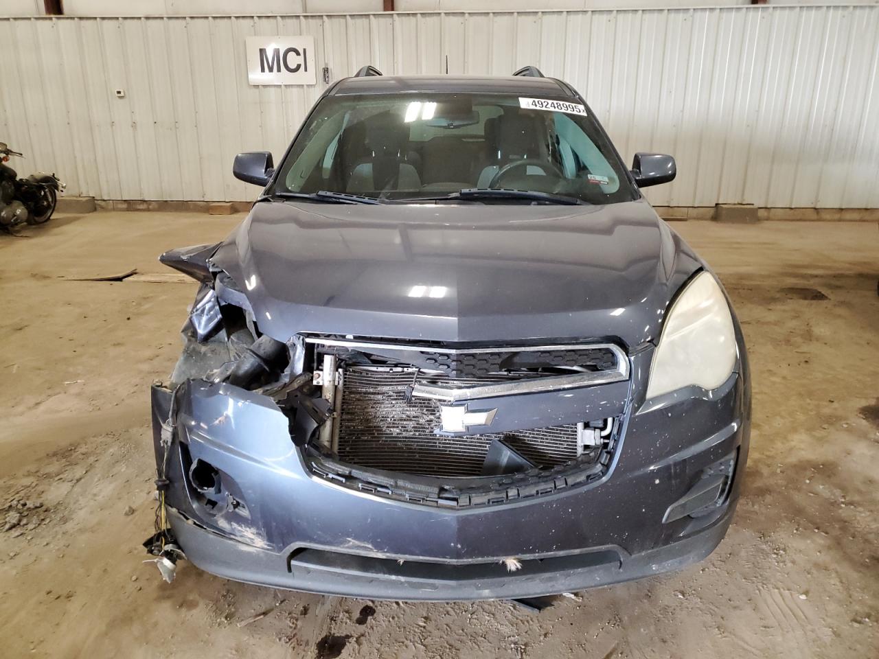 2014 Chevrolet Equinox VIN 2GNFLFE37E6285292 Copart auction photo, front end / side damage thumbnail 5