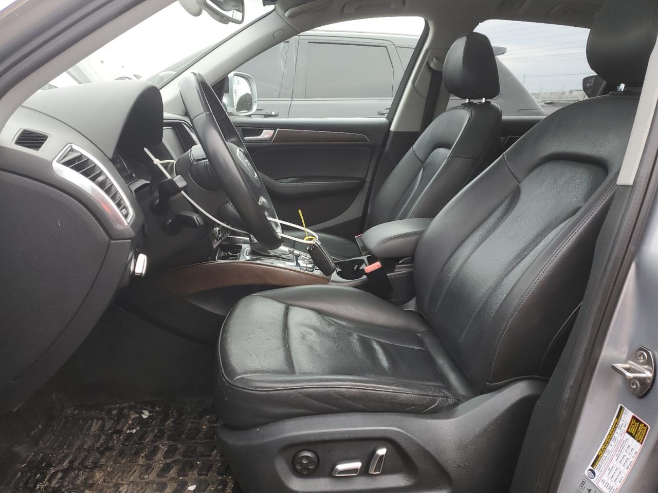 2015 Audi Q5 VIN WA1LFAFP7FA036402 Copart auction photo, side / rear end damage thumbnail 7