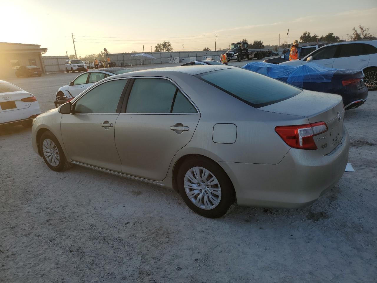 2013 Toyota Camry VIN 4T1BF1FK5DU292471 Copart auction photo, water/flood damage thumbnail 2