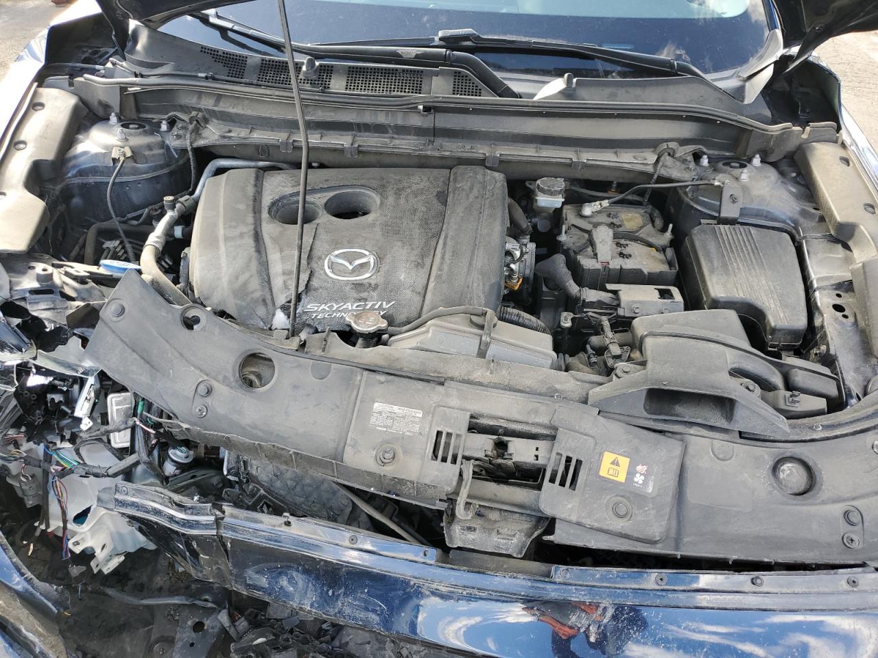 2019 Mazda CX-5 VIN JM3KFBCM5K0659204 Copart auction photo, front end / side damage thumbnail 14