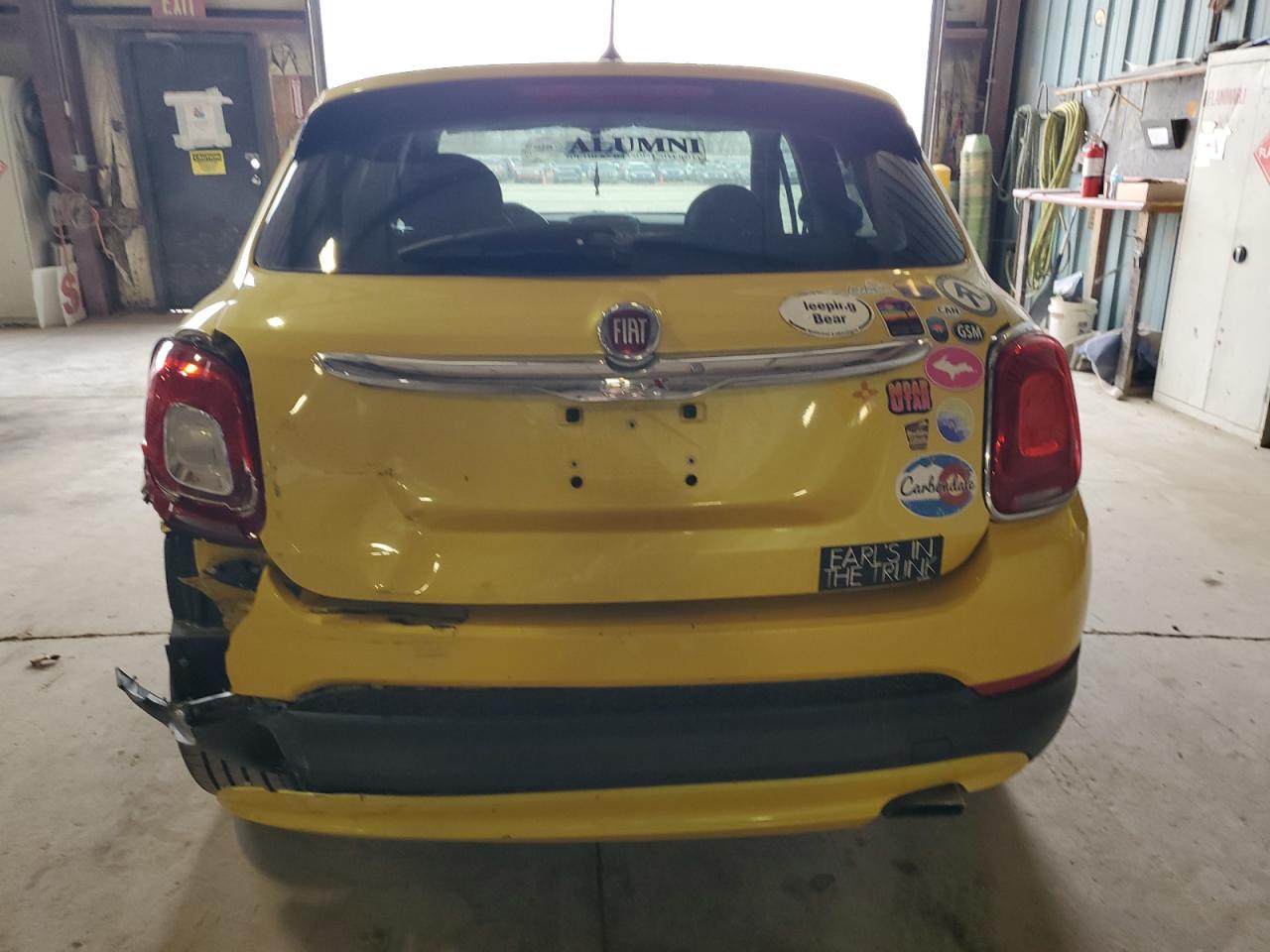 2016 Fiat 500 VIN ZFBCFXBT2GP391717 Copart auction photo, rear end / minor dent/scratches damage thumbnail 6