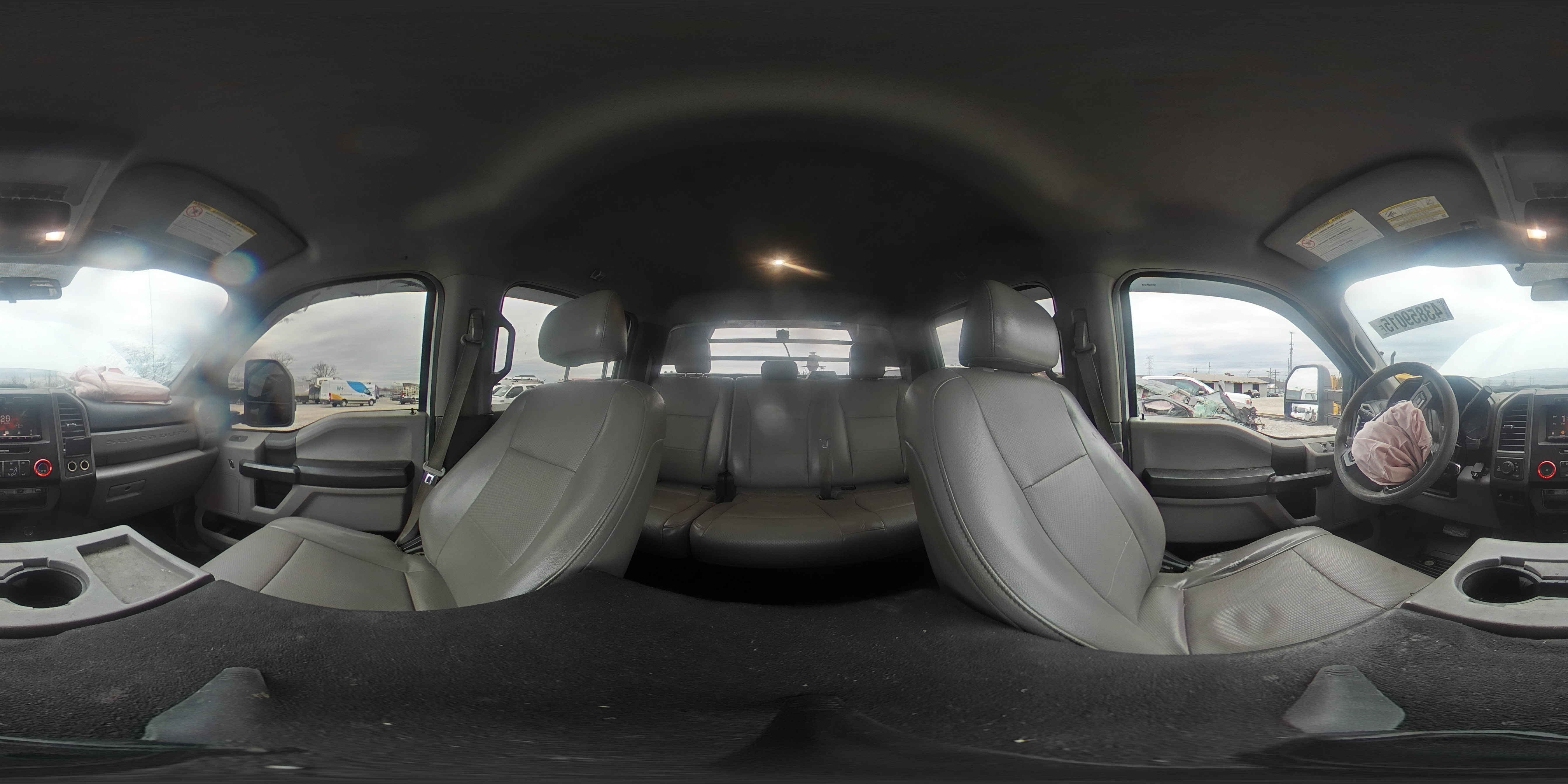 2017 Ford F250 VIN 1FT7W2BT1HEC77089 Copart auction photo, front end damage thumbnail 14