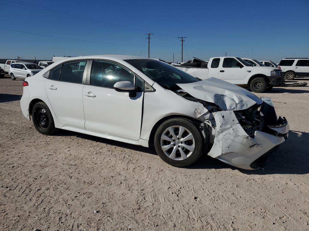 2022 Toyota Corolla VIN 5YFEPMAE0NP291714 Copart auction photo, front end damage thumbnail 4