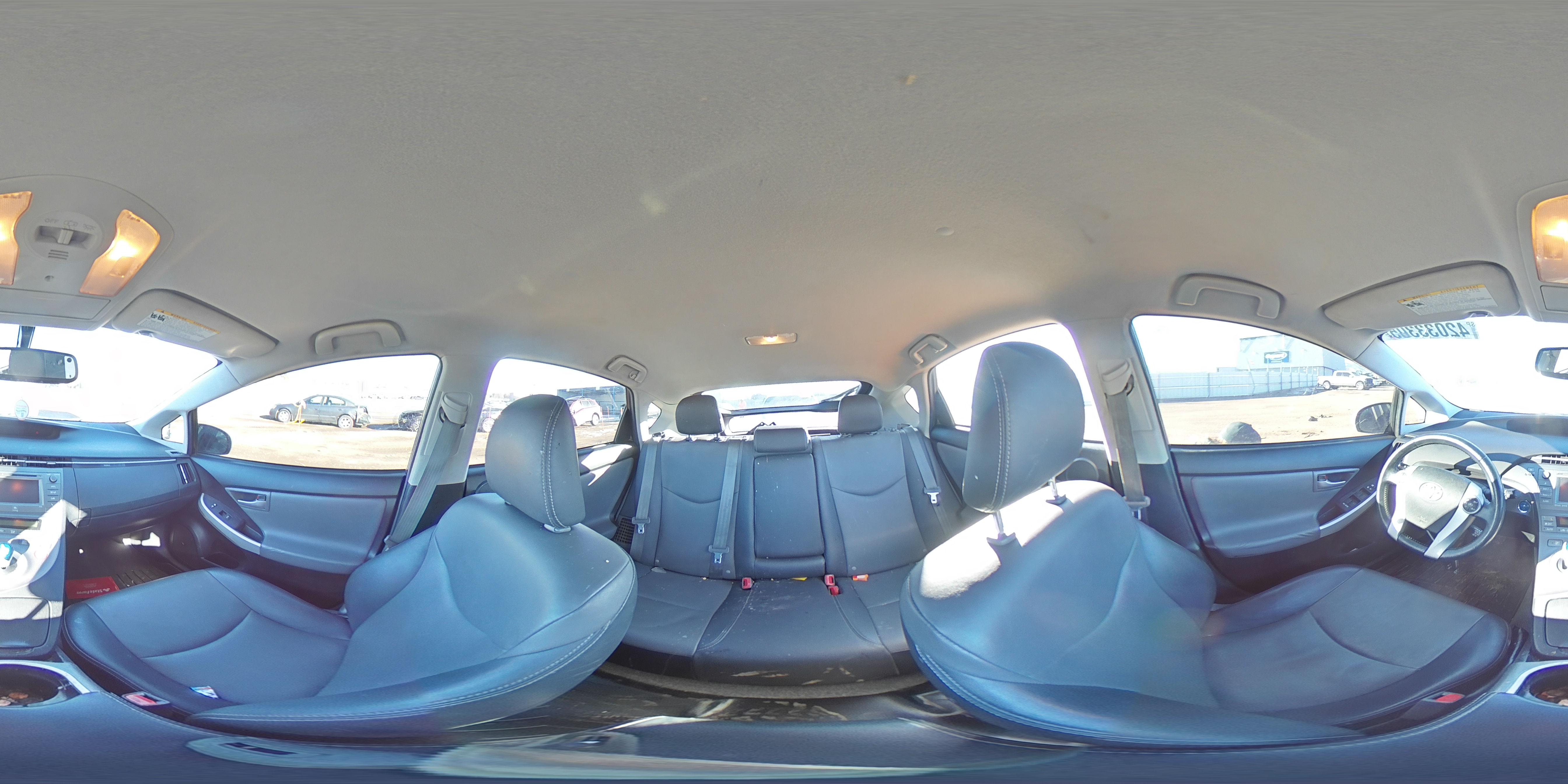 2015 Toyota Prius VIN JTDKN3DU7F0478871 Copart auction photo, rear end damage thumbnail 13