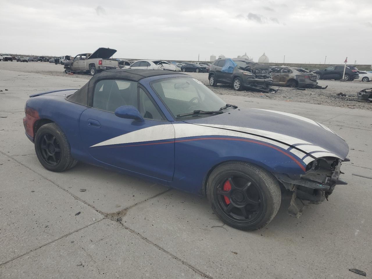 2005 Mazda MX-5 VIN JM1NB354950414589 Copart auction photo, front end damage thumbnail 4