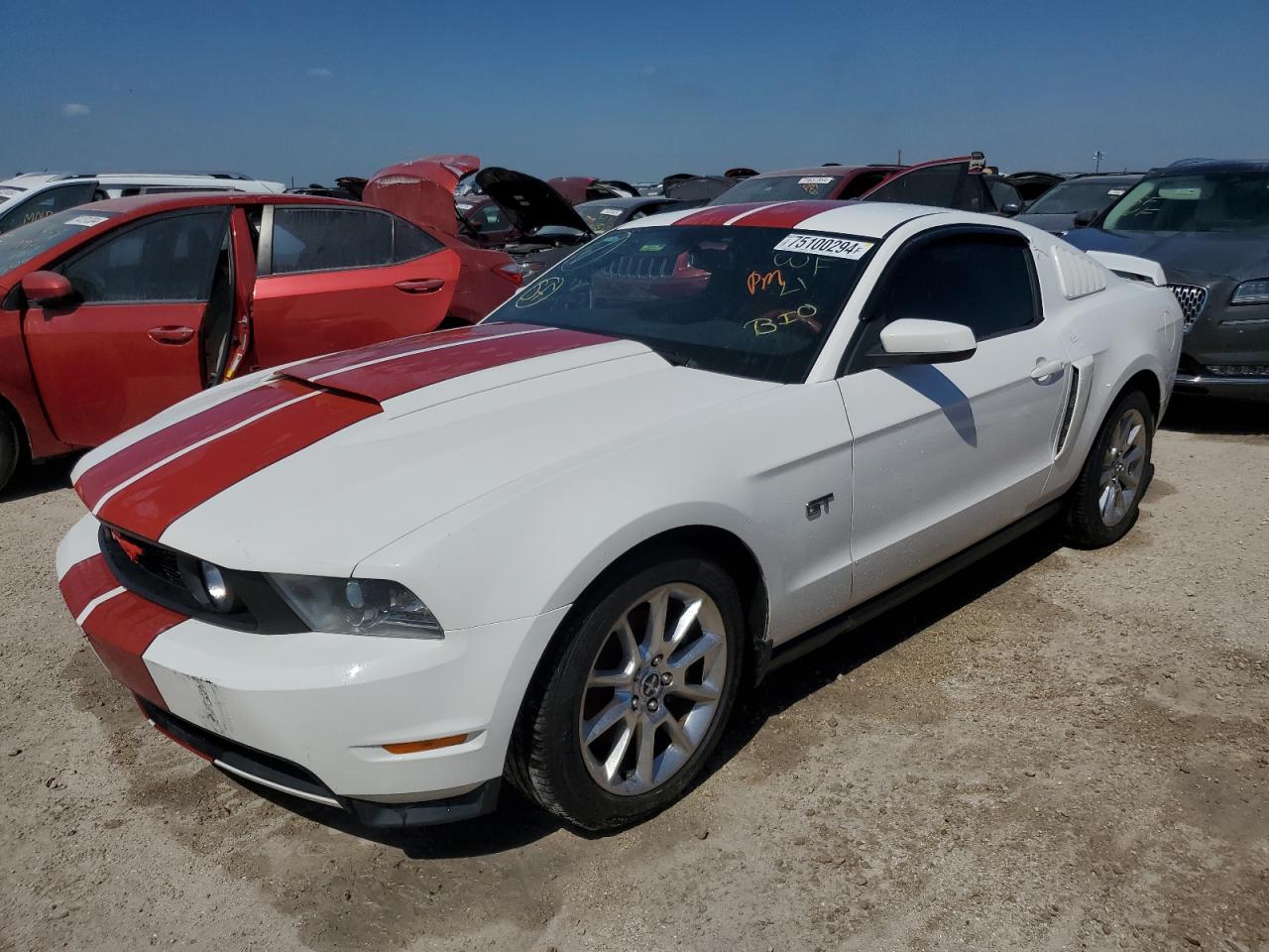 2010 Ford Mustang VIN 1ZVBP8CH9A5166331