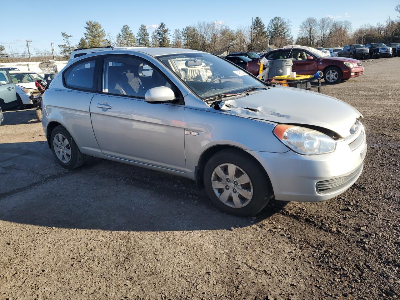 2011 Hyundai Accent VIN KMHCM3AC5BU202352 Copart auction photo, front end damage thumbnail 4