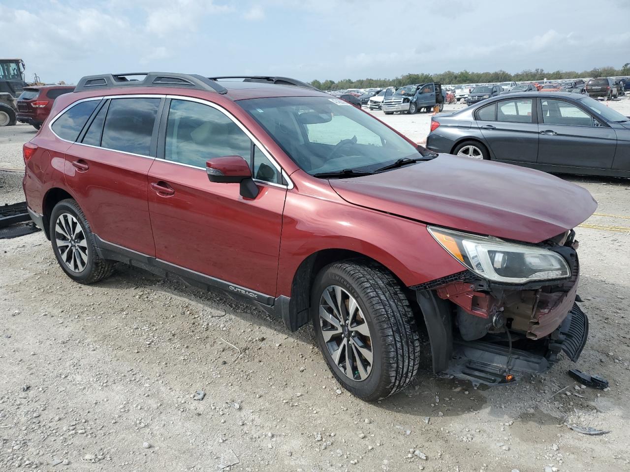 2016 Subaru Outback VIN 4S4BSBNC4G3339804 Copart auction photo, front end damage thumbnail 4