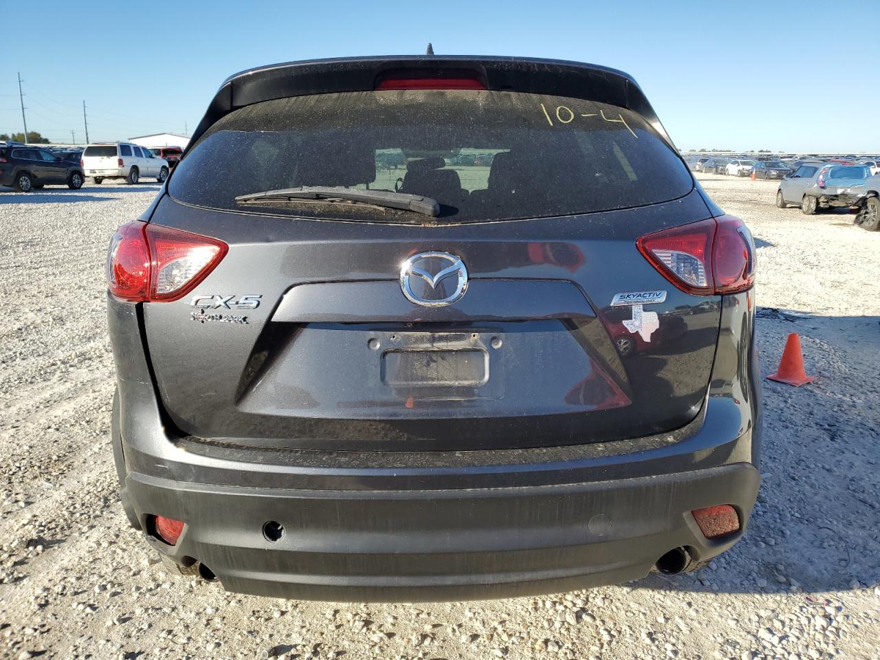 2016 Mazda CX-5 VIN JM3KE2CY7G0638805 Copart auction photo, all over damage thumbnail 6