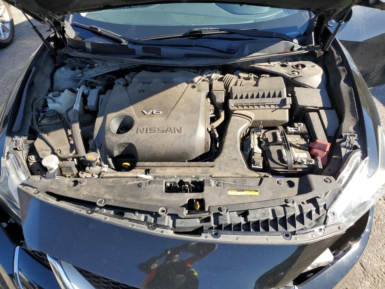 2016 Nissan Maxima VIN 1N4AA6AP7GC424354 Copart auction photo, front end / mechanical damage thumbnail 11