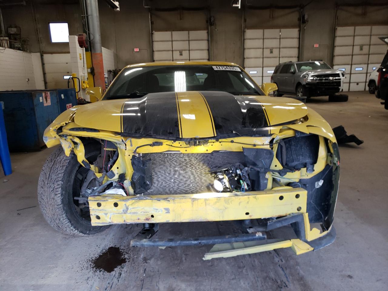 2013 Chevrolet Camaro VIN 2G1FB1E30D9131026 Copart auction photo, front end damage thumbnail 5