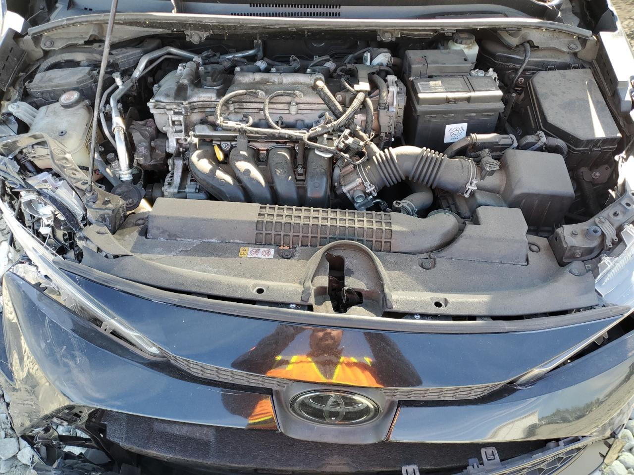 2020 Toyota Corolla VIN JTDEPRAE5LJ036068 Copart auction photo, front end damage thumbnail 12
