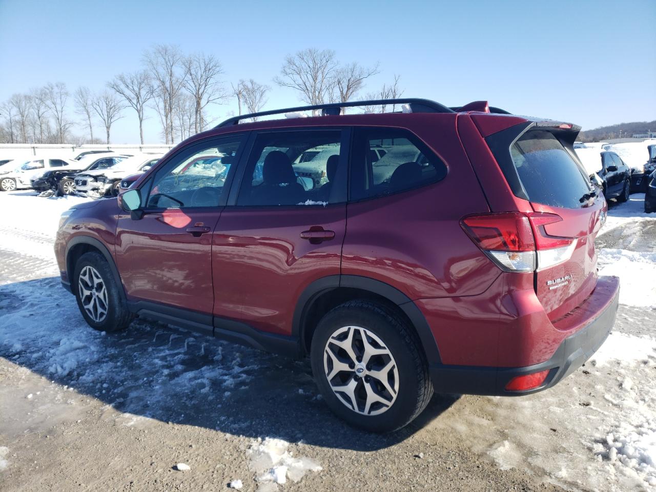 2021 Subaru Forester VIN JF2SKAJC6MH475954 Copart auction photo, rear end / minor dent/scratches damage thumbnail 2