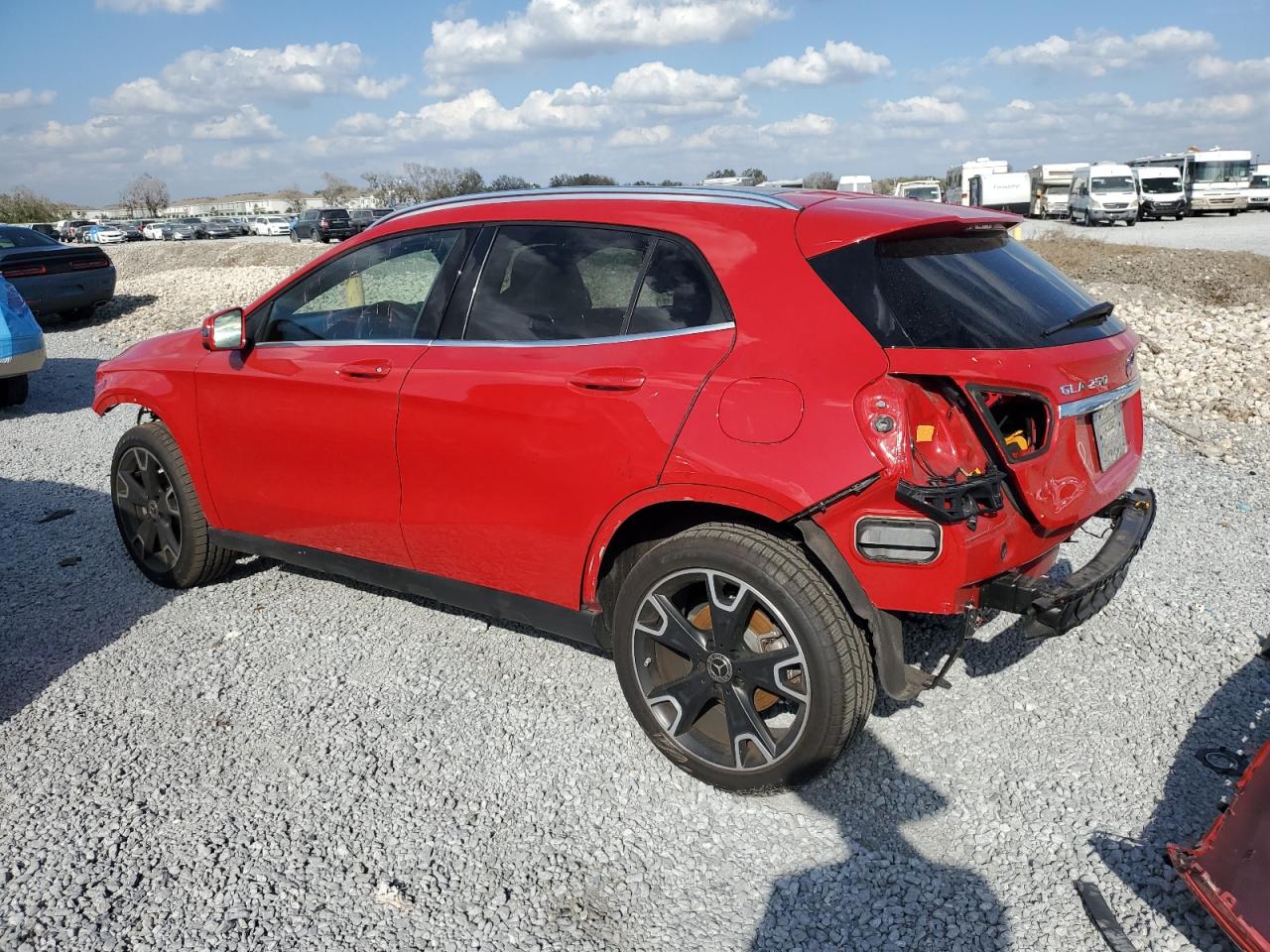 2019 Mercedes-Benz GLA-klasse VIN WDCTG4EB3KU009856 Copart auction photo, front end / rear end damage thumbnail 2
