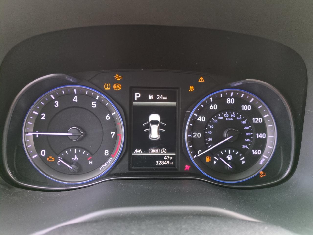 2023 Hyundai Kona VIN KM8K6CAB8PU996588 Copart auction photo, side damage thumbnail 9