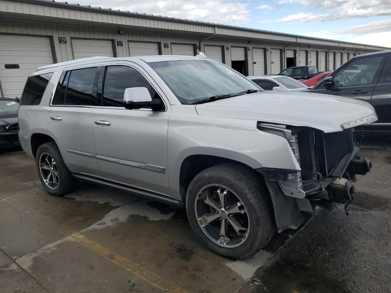 2016 Cadillac Escalade VIN 1GYS4CKJ8GR179084 Copart auction photo, front end damage thumbnail 4