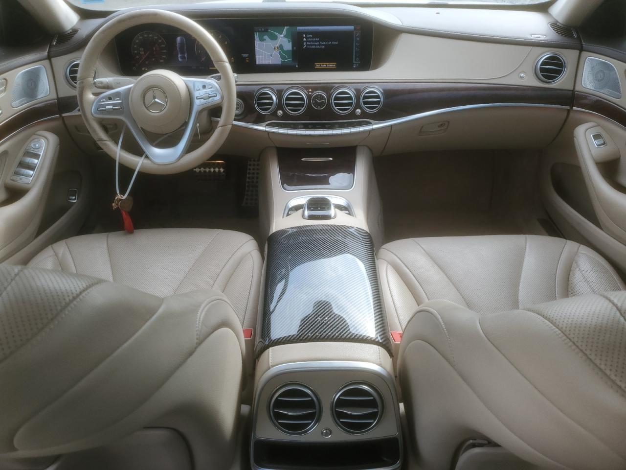 2018 Mercedes-Benz S-klasse VIN WDDUG6GB0JA349975 Copart auction photo, front end / minor dent/scratches damage thumbnail 8