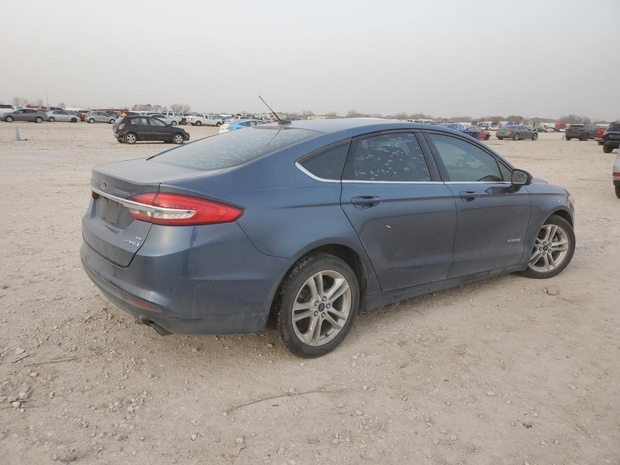 2018 Ford Fusion VIN 3FA6P0LU1JR152090 Copart auction photo, front end / mechanical damage thumbnail 3