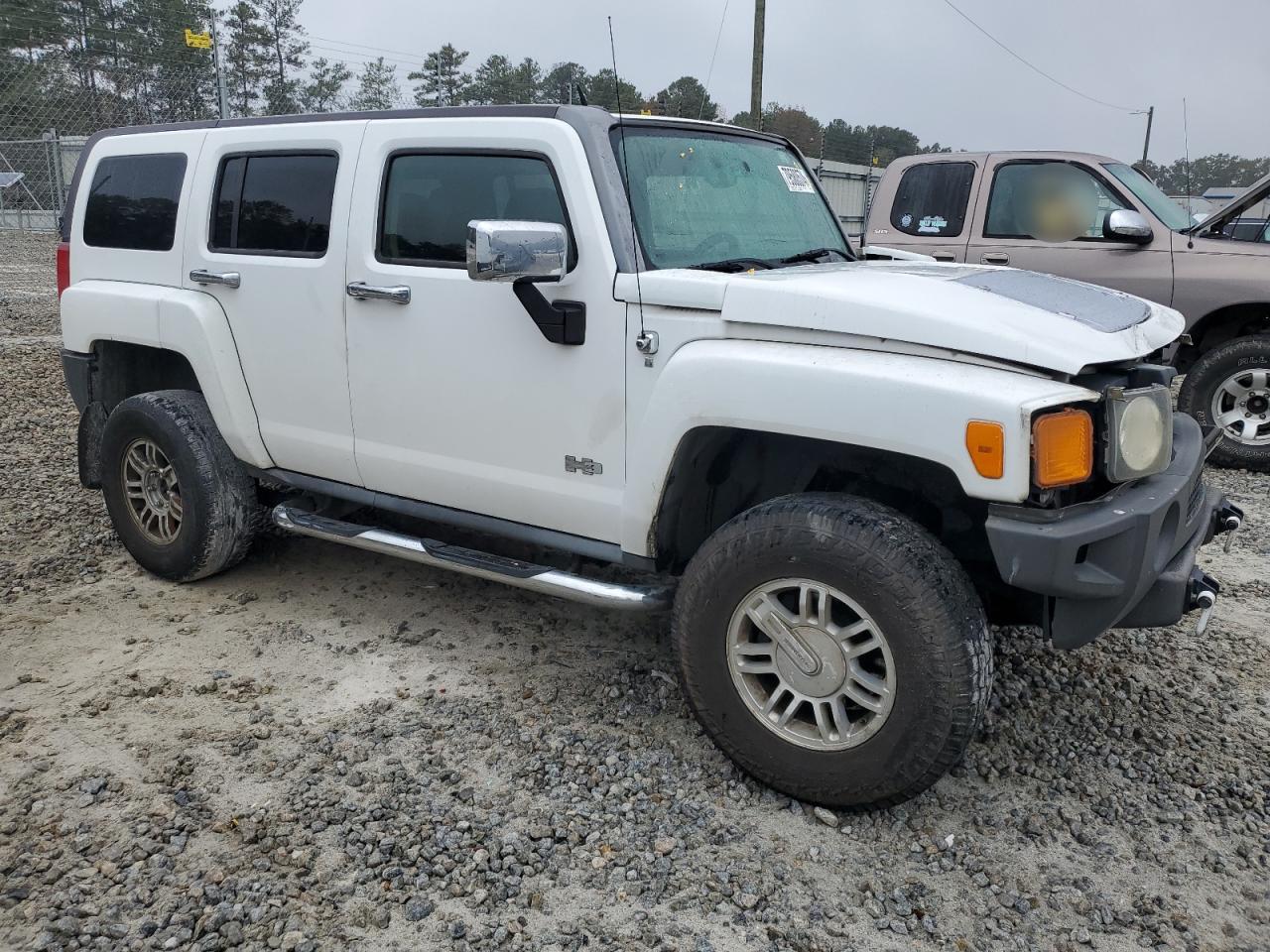 2007 Hummer H3 VIN 5GTDN13E978167512 Copart auction photo, front end damage thumbnail 4