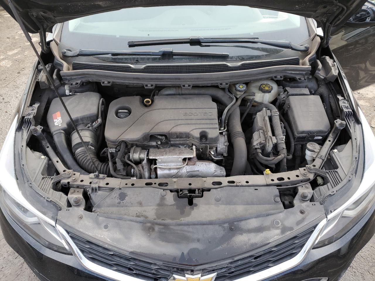 2018 Chevrolet Cruze VIN 3G1BE6SM0JS636434 Copart auction photo, front end / side damage thumbnail 11