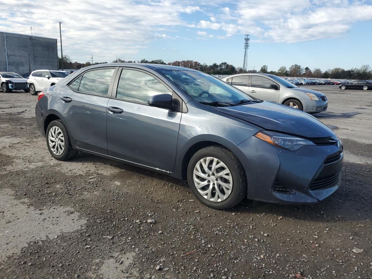 2017 Toyota Corolla VIN 2T1BURHE4HC937467 Copart auction photo, hail / mechanical damage thumbnail 4