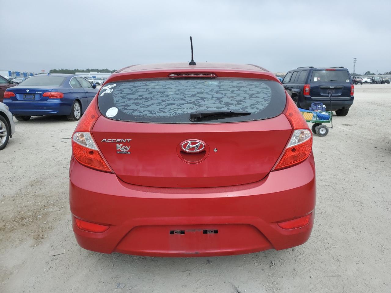 2016 Hyundai Accent VIN KMHCT5AE7GU241659 Copart auction photo, front end damage thumbnail 6