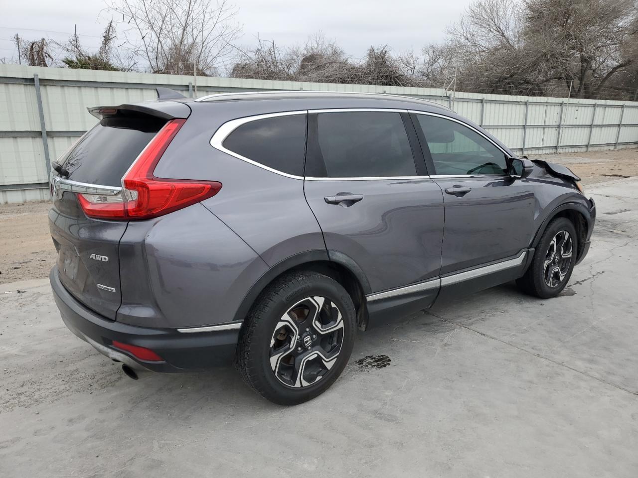 2017 Honda CR-V VIN 5J6RW2H97HL060219 Copart auction photo, front end damage thumbnail 3