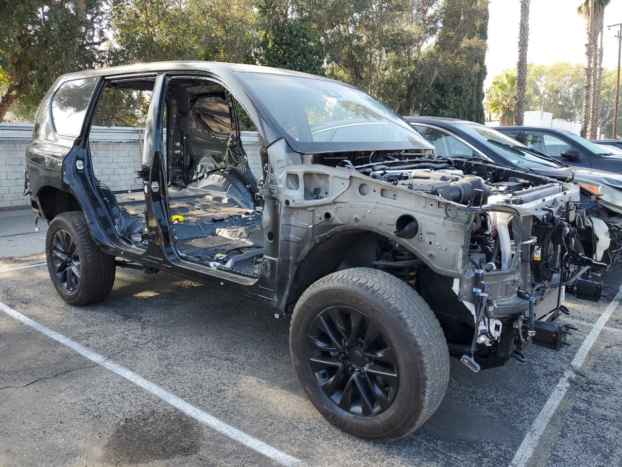2023 Lexus GX VIN JTJAM7BX9P5379974 Copart auction photo, stripped damage thumbnail 4