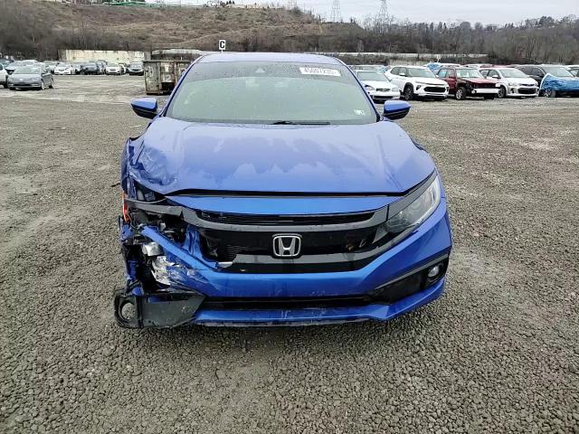 2020 Honda Civic VIN 19XFC2E8XLE023535 Copart auction photo, front end damage thumbnail 13