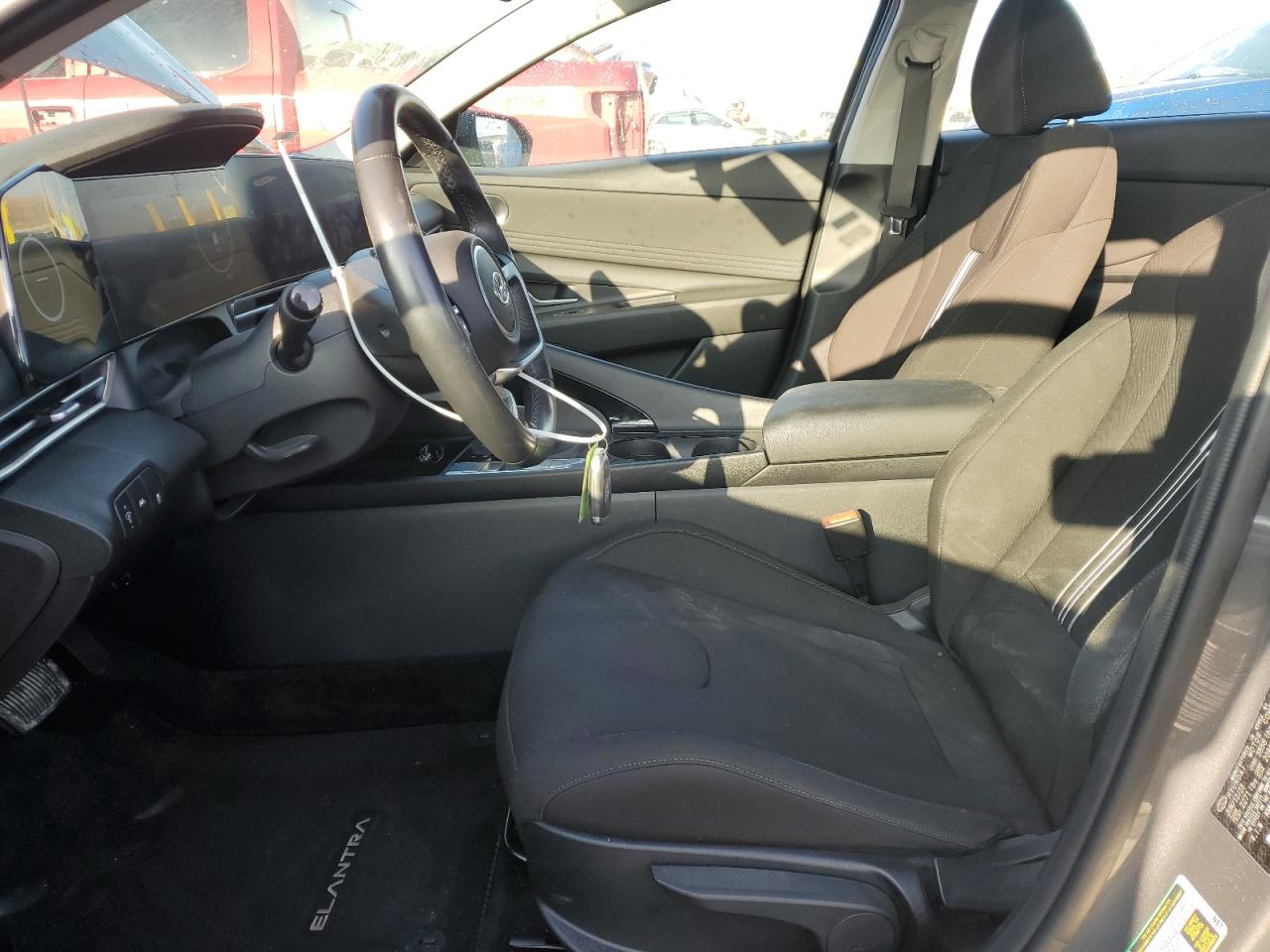 2023 Hyundai Elantra VIN KMHLS4AG9PU605207 Copart auction photo, rear end / mechanical damage thumbnail 7