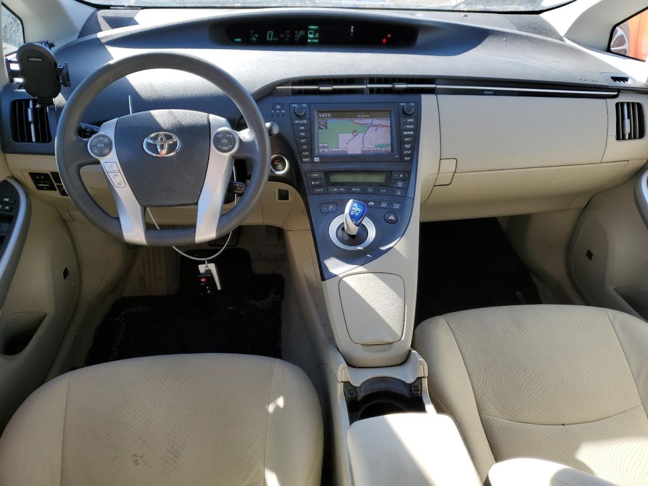 2010 Toyota Prius VIN JTDKN3DU3A0180018 Copart auction photo, side damage thumbnail 8