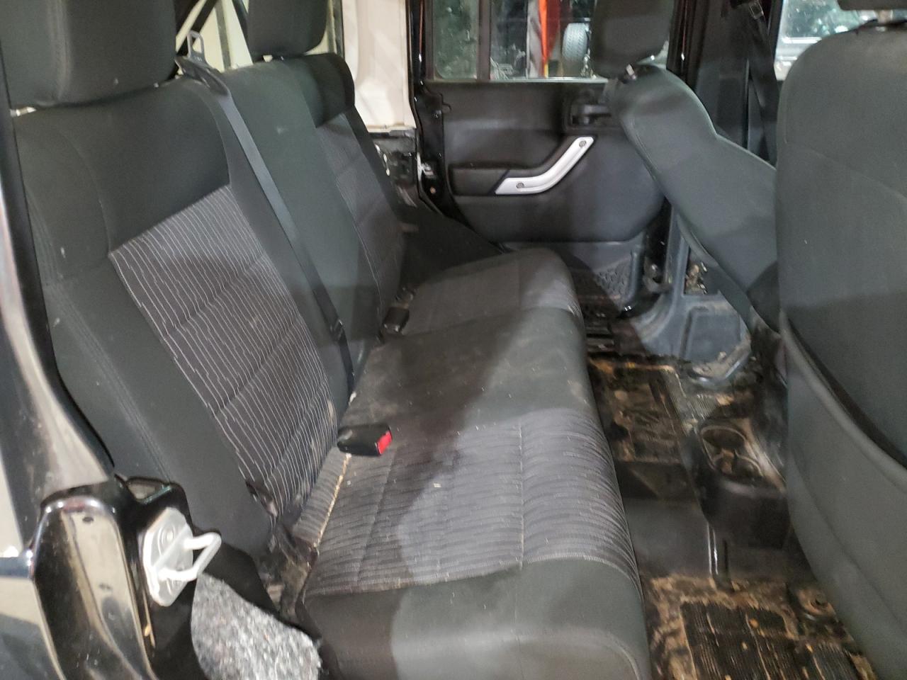 2011 Jeep Wrangler VIN 1J4BA6H15BL504416 Copart auction photo, burn damage thumbnail 10