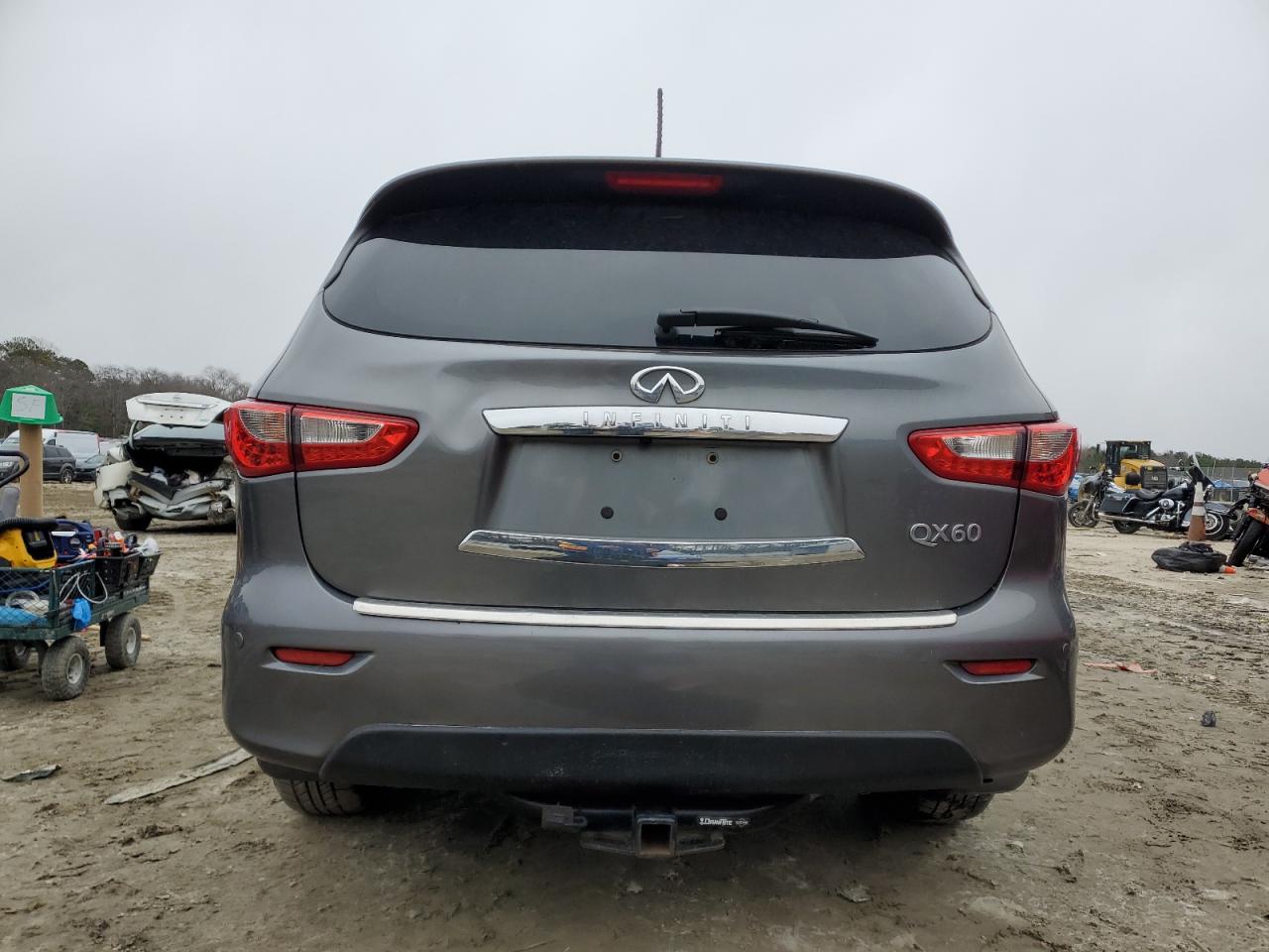 2015 Infiniti QX60 VIN 5N1AL0MM8FC549540 Copart auction photo, front end damage thumbnail 6
