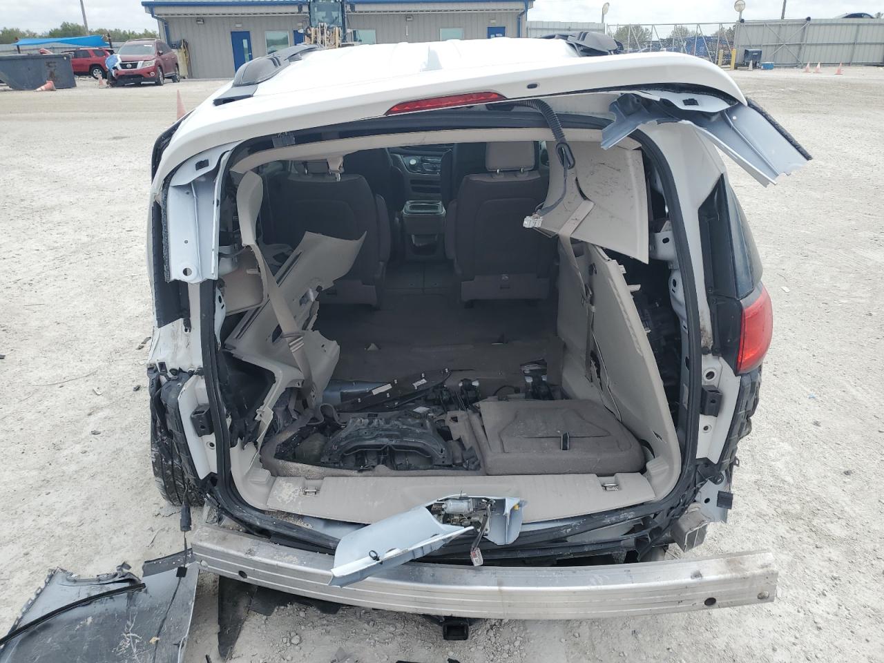 2017 Chrysler Pacifica VIN 2C4RC1BG9HR763635 Copart auction photo, rear end / side damage thumbnail 6