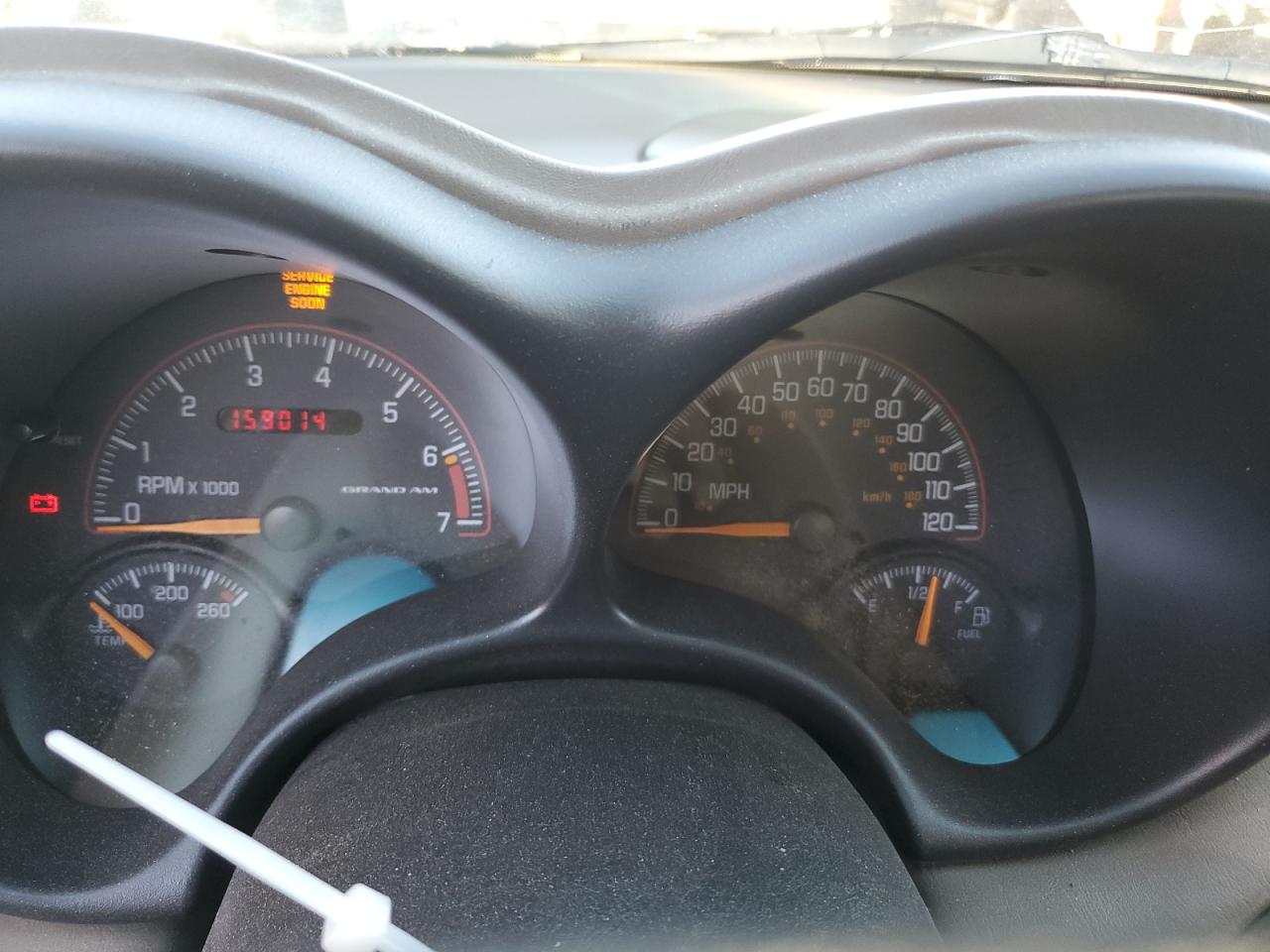 2002 Pontiac Grand AM VIN 1G2NF52F42C208469 Copart auction photo, front end / hail damage thumbnail 9