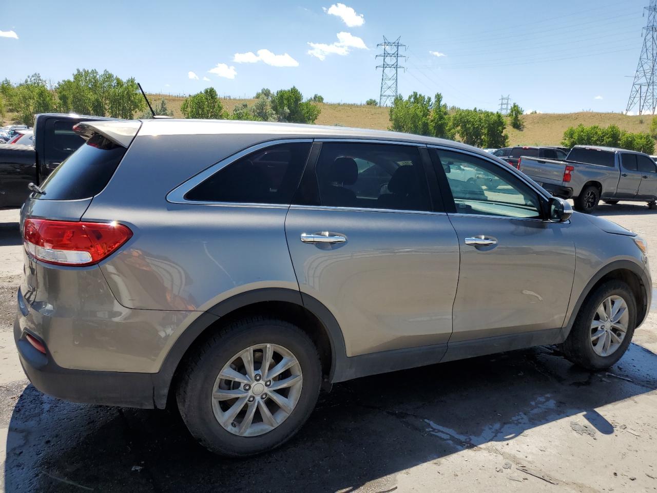2016 KIA Sorento VIN 5XYPG4A36GG164464 Copart auction photo, vandalism / side damage thumbnail 3